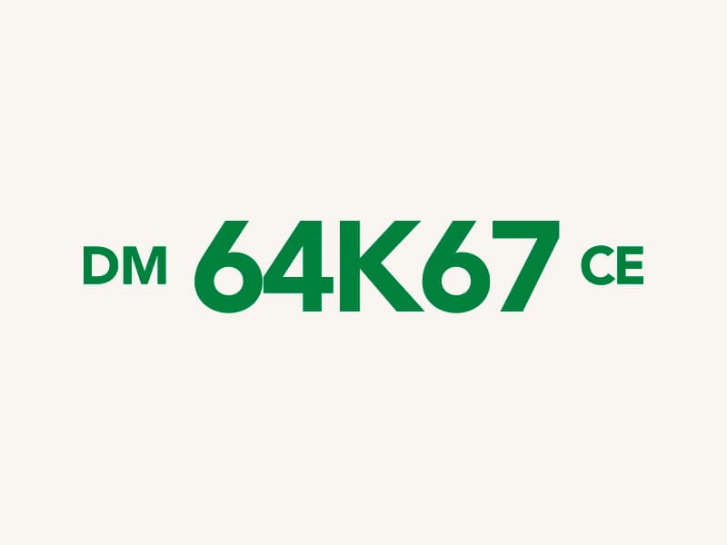 DM 64K67 CE