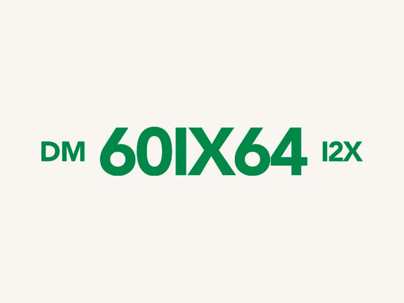 DM 60IX64 I2X